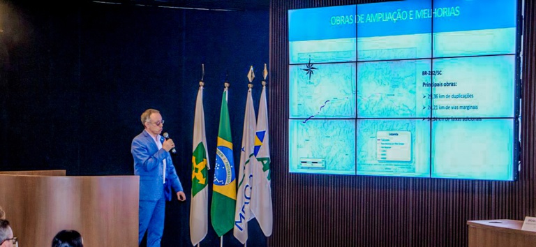 ANTT conclui etapa presencial de participação social sobre concessões em Santa Catarina com 451 participantes — Agência Nacional de Transportes Terrestres