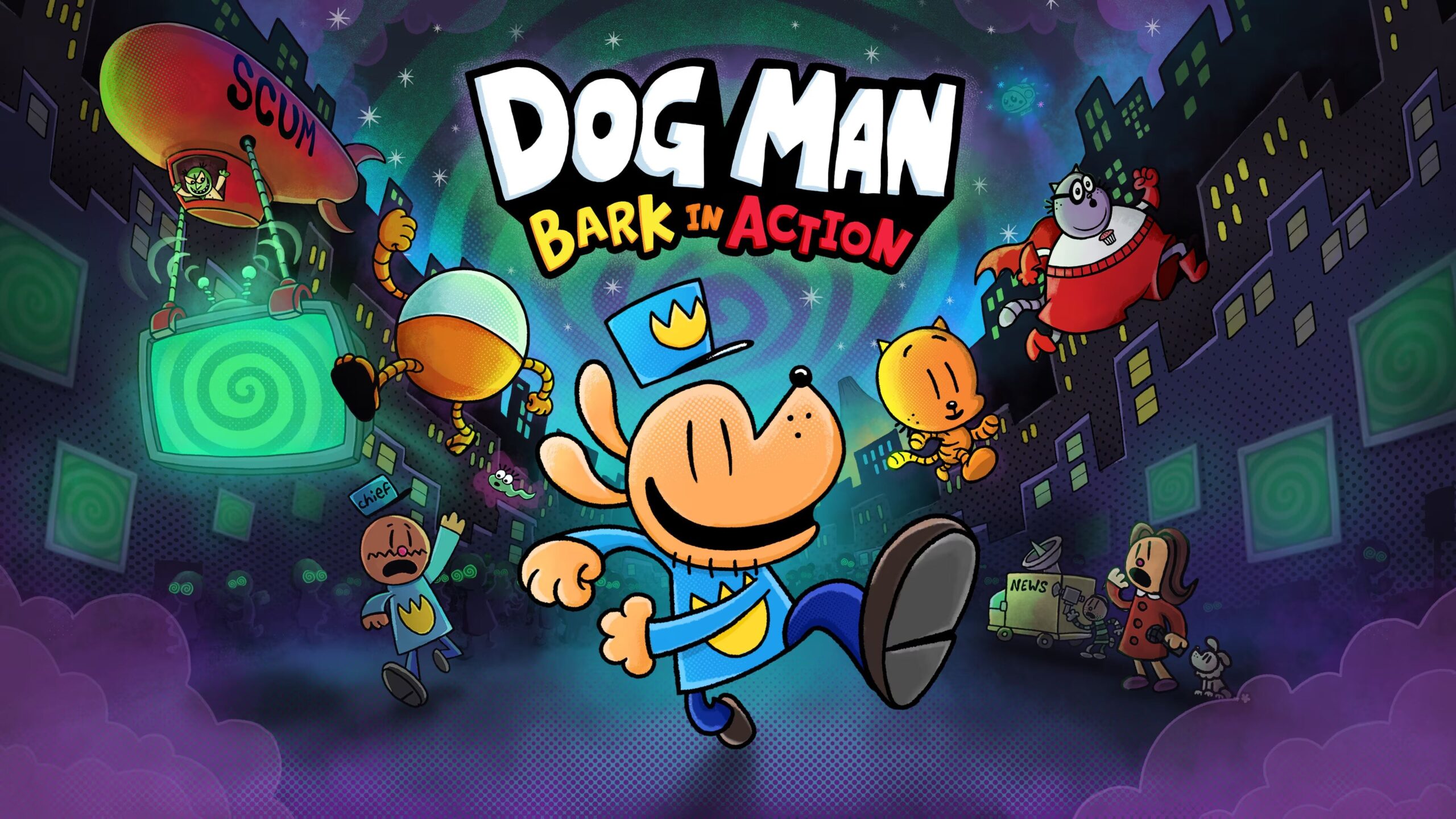 Dog Man: Bark in Action anunciado para PS5, Xbox Series, PS4, Xbox One, Switch e PC