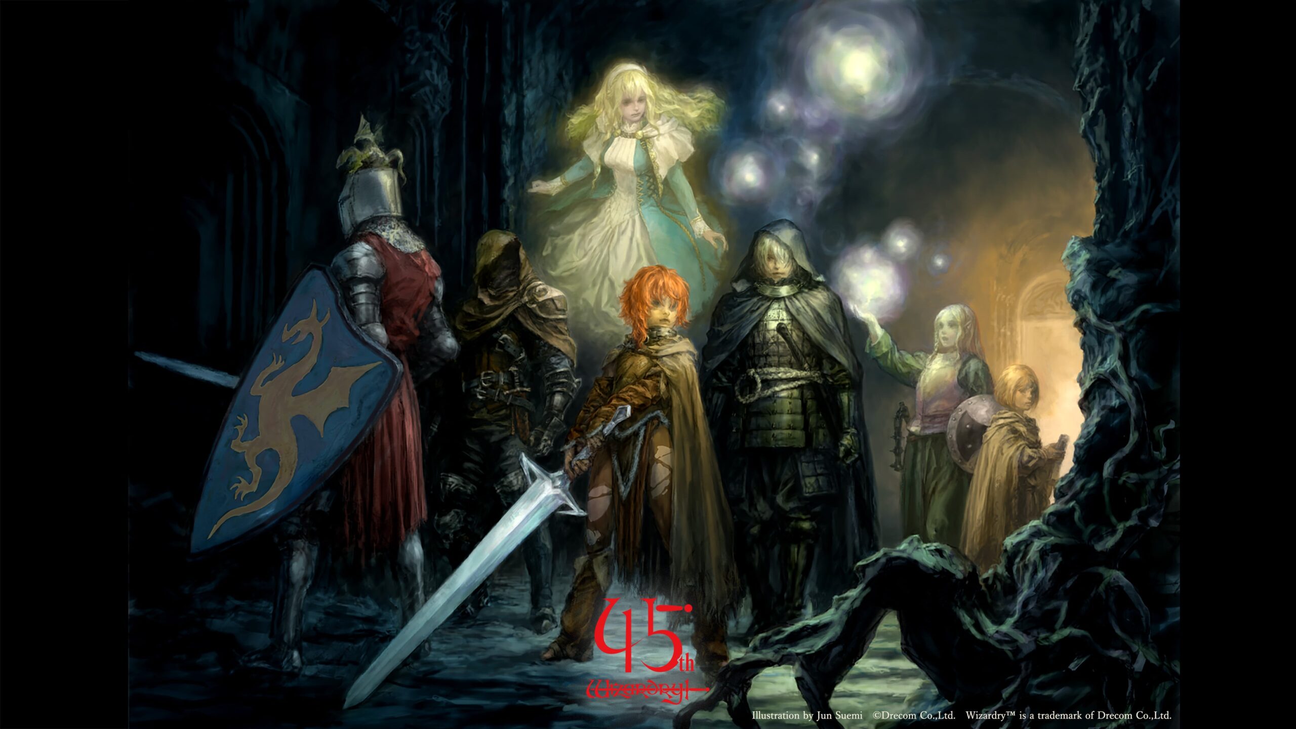 Visual principal do 45º aniversário de Wizardry revelado