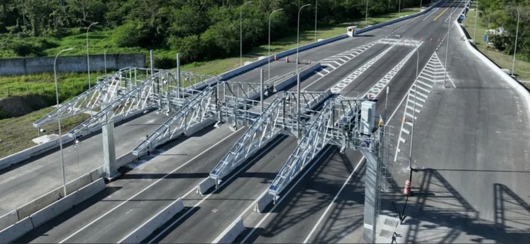 IMAGEM DO FREE FLOW NA RODOVIA