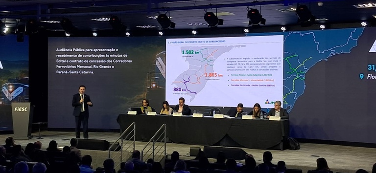 ANTT encerra ciclo da Audiência Pública sobre a concessão da Malha Sul com ampla participação social — Agência Nacional de Transportes Terrestres