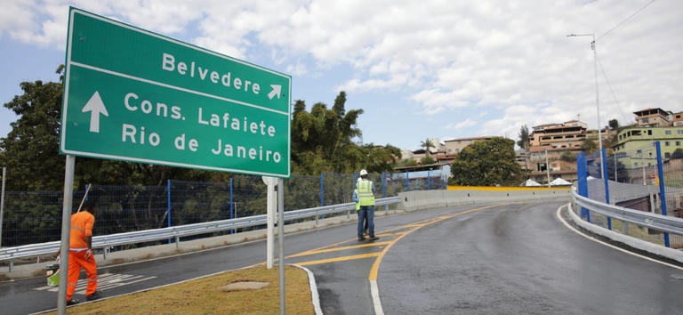 Viaduto entra em operação e elimina passagem em nível em Congonhas — Agência Nacional de Transportes Terrestres