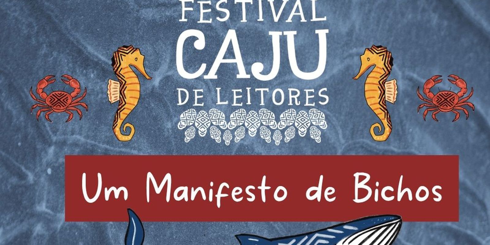 Festival Caju de Leitores começa nesta quarta com série de atrações
