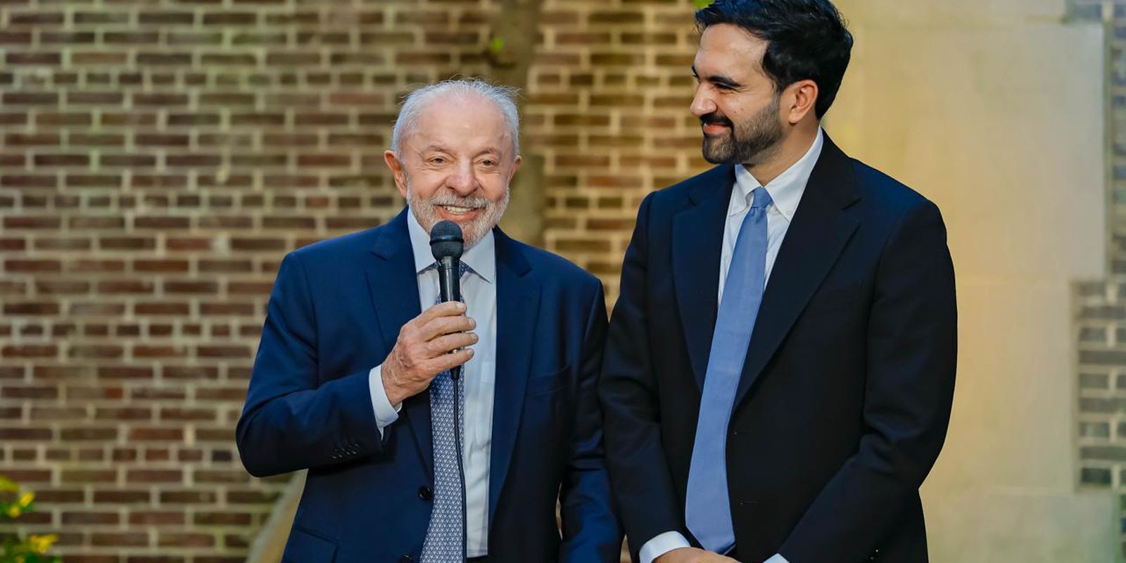 Nos EUA, Lula se reúne com prefeito de Nova York e presidente uruguaio